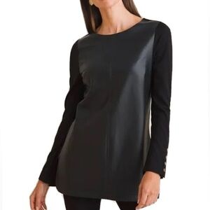 25. WOMENS CHICO’S 2/L DETAIL TOP